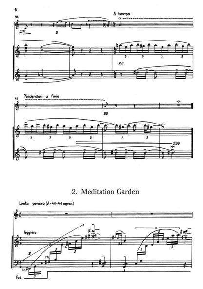 Coulthard: Shizen: Three Nature Sketches from Japan for Oboe and Piano Trevco